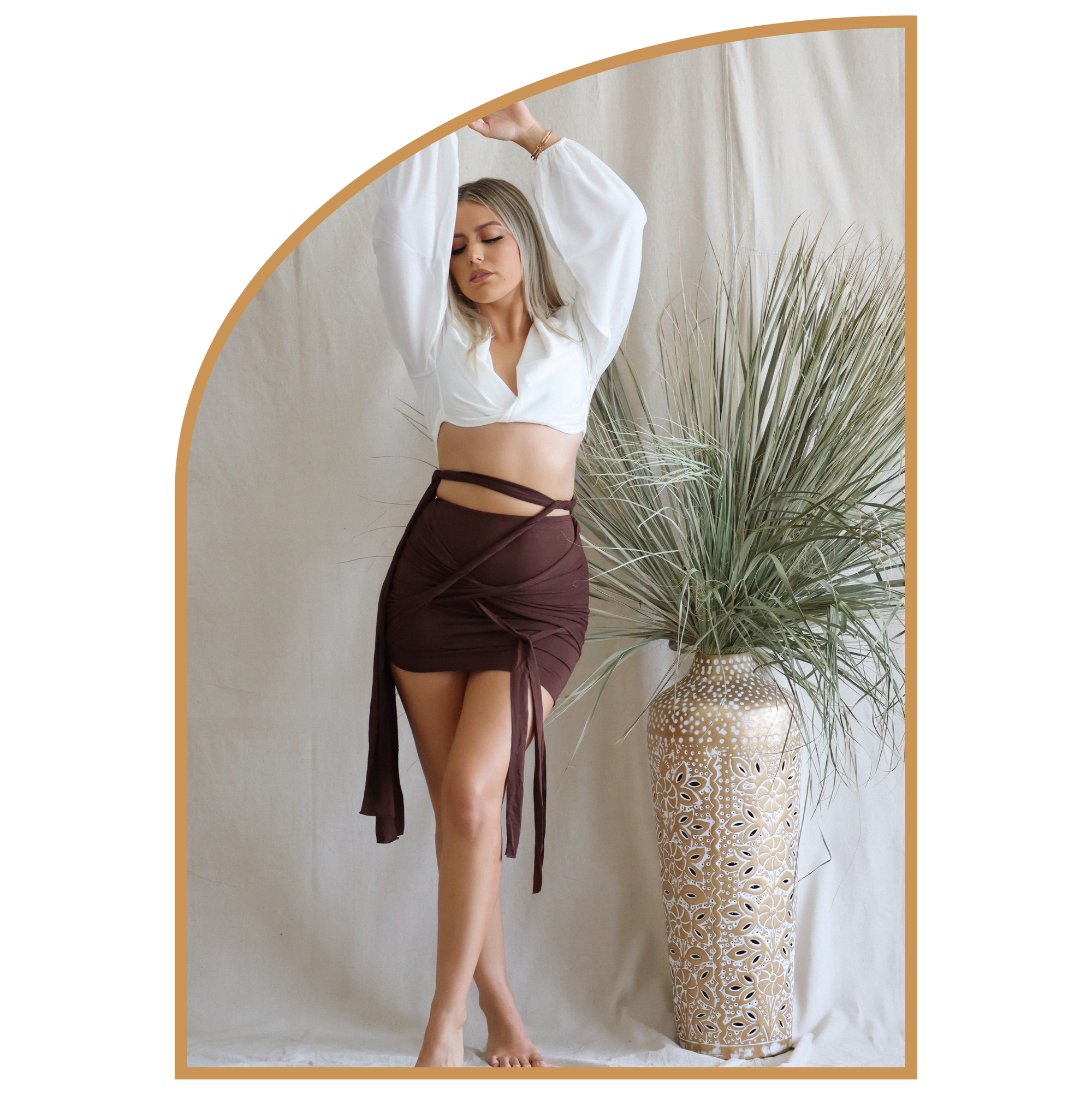 Multi-wrap Skirt
